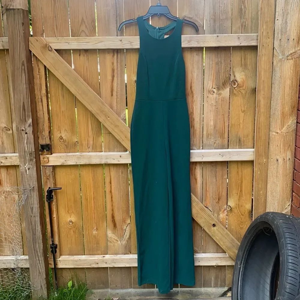 Lulus green jump suit sz. S